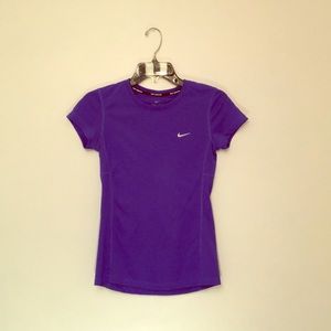 Nike purple DRI-FIT running tee size XS